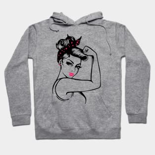 strong independent woman Hoodie